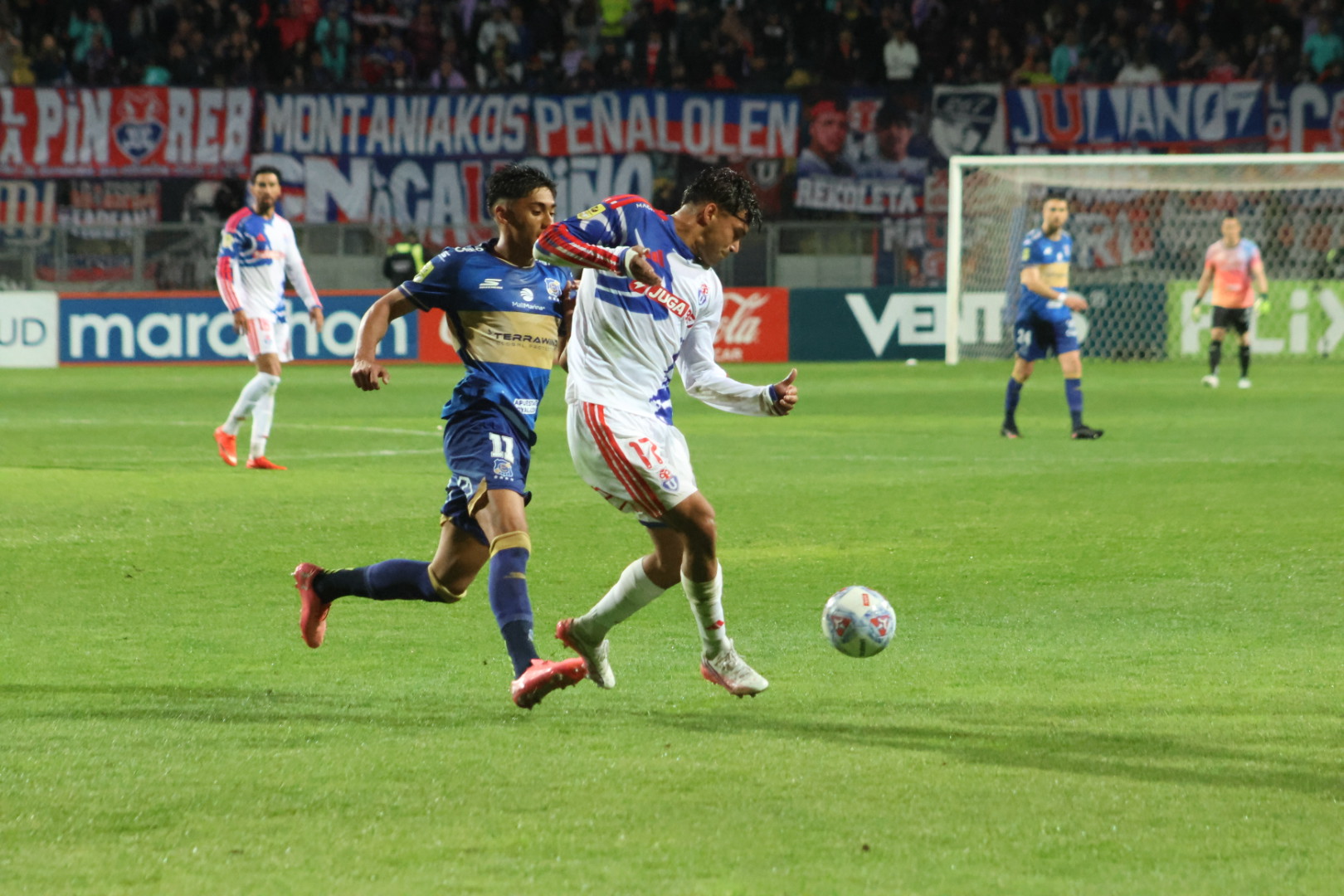 Incidentes en duelo entre Everton y Universidad de Chile